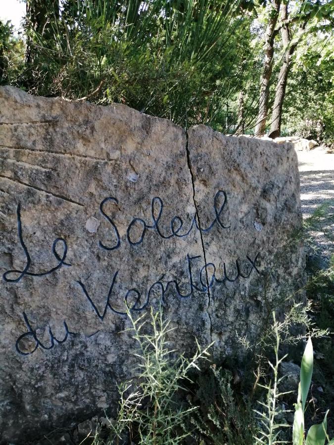Willa Le Soleil Du Ventoux Entrechaux Zewnętrze zdjęcie